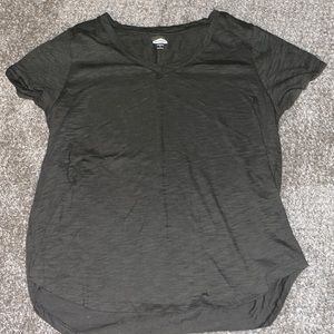 Old Navy size large olive green 100% cotton tee